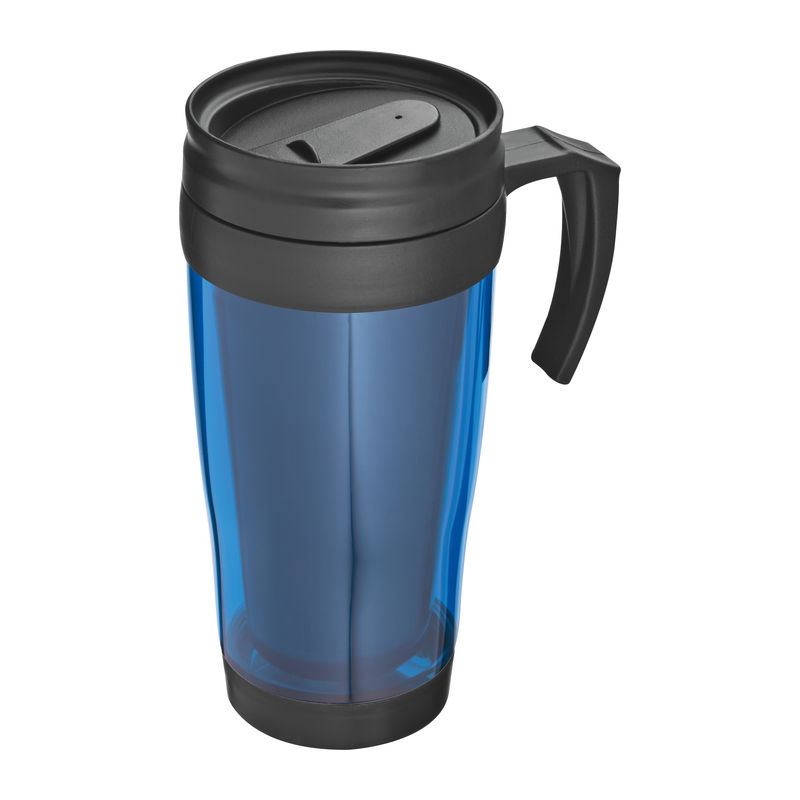 Plastic thermo mug, 400 ml