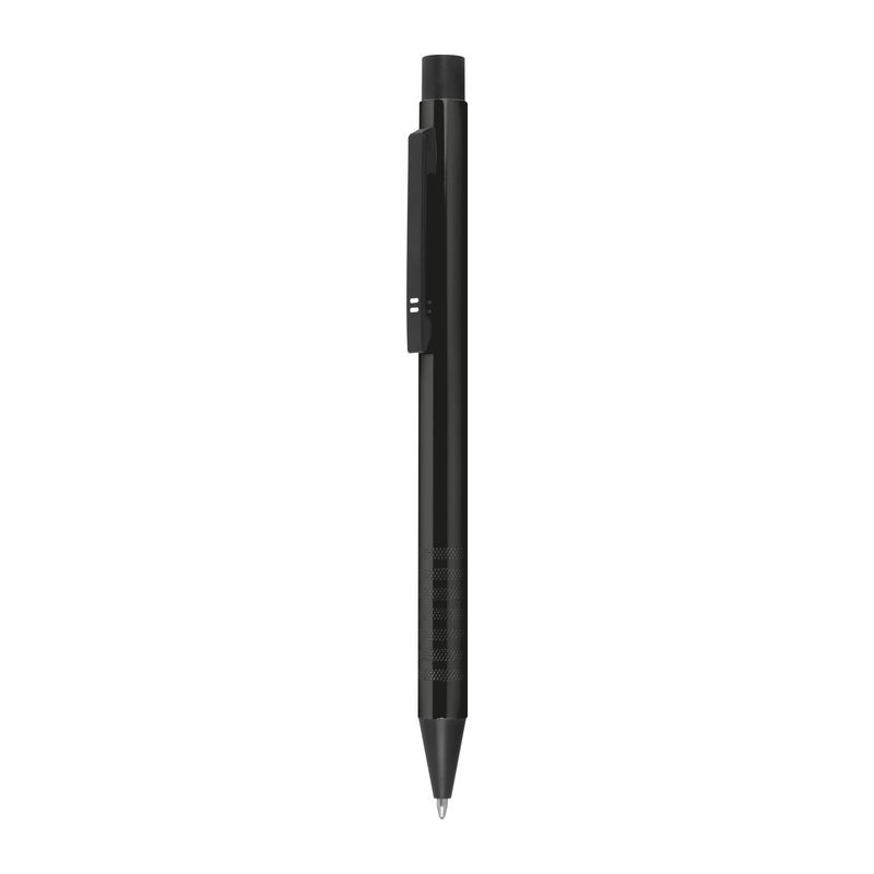 Retractable metal ball pen