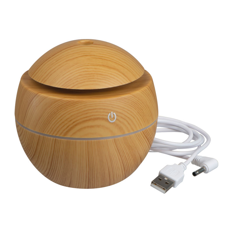 Aroma humidifier with LED light, 130 ml