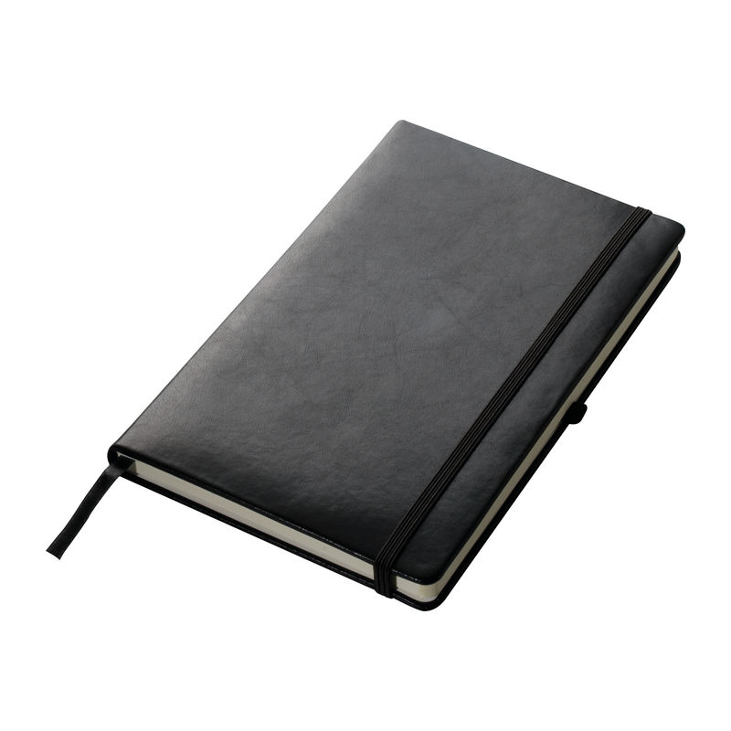 A5 black notebook