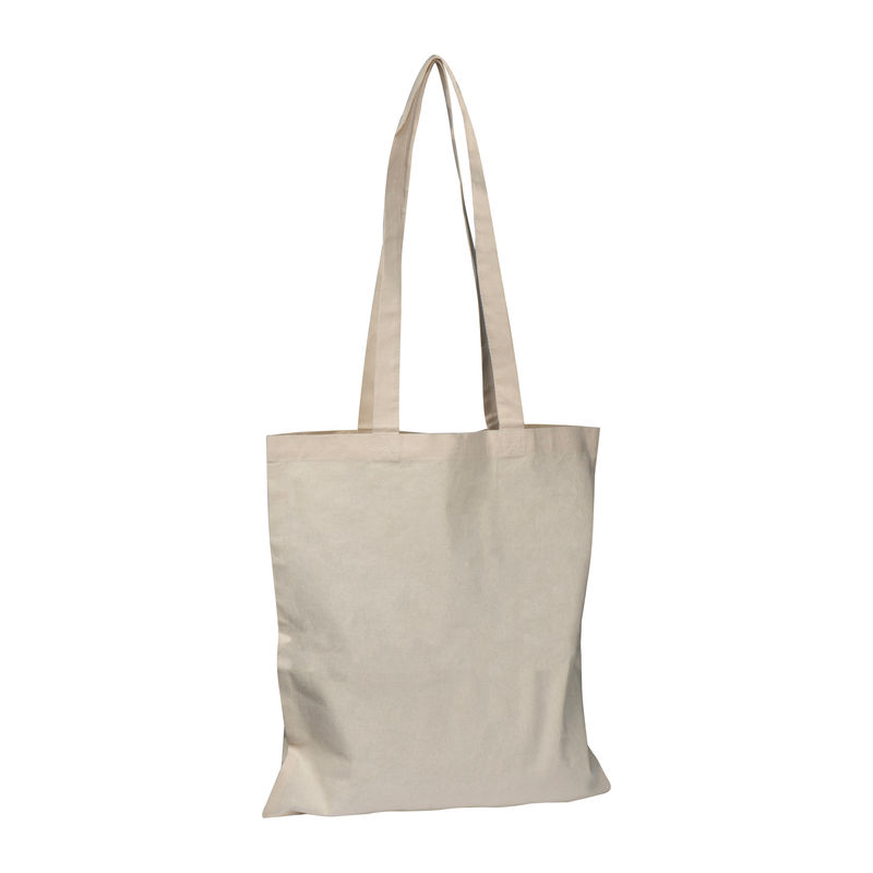 Cotton bag with long handles