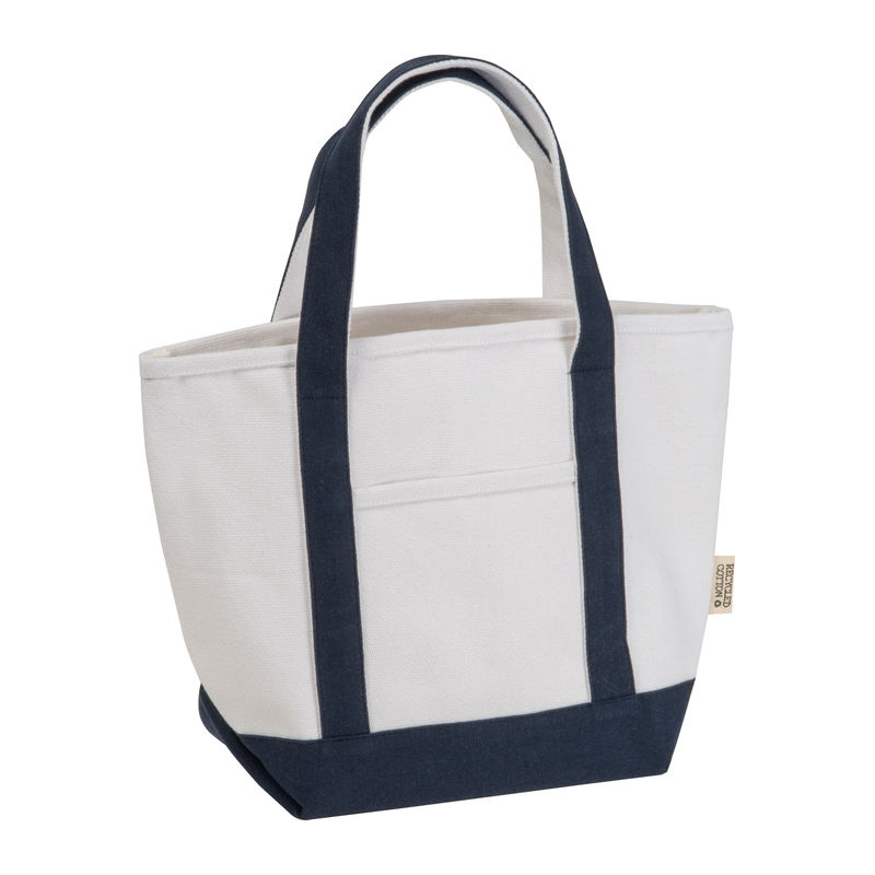 Small recycled cotton carrier bag