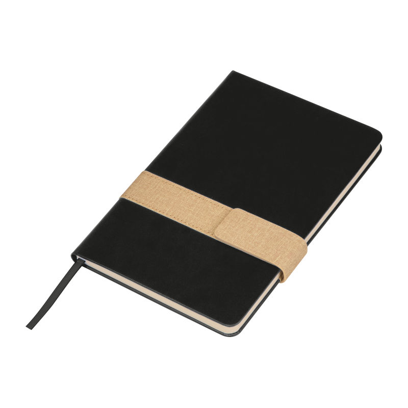 A5 notebook with magnetic closure
