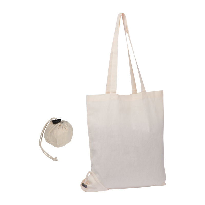 Foldable cotton bag