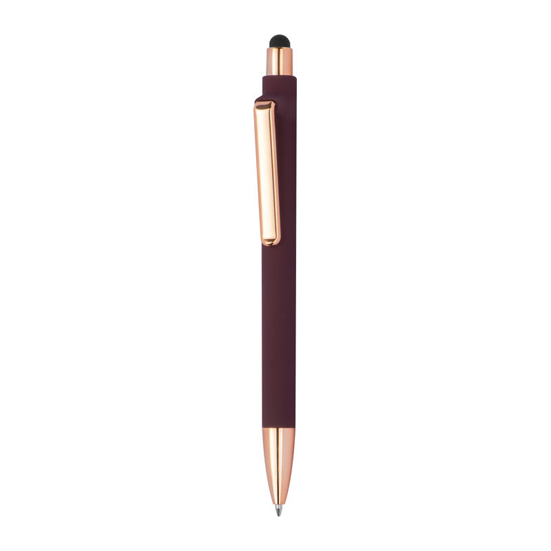 Rubberised ball pen