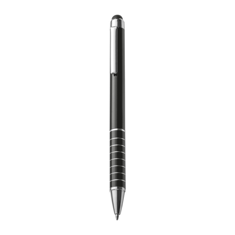 Metal ball pen with touch function