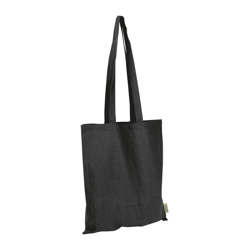Cotton bag with long handles