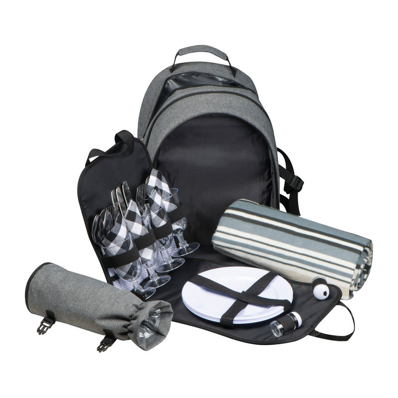 Picnic backpack for 4 people