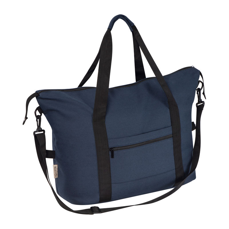 Recycled cotton duffel bag