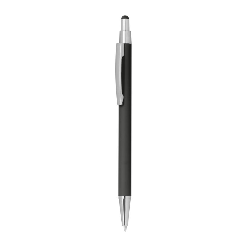 Metal ball pen with rubber finish 