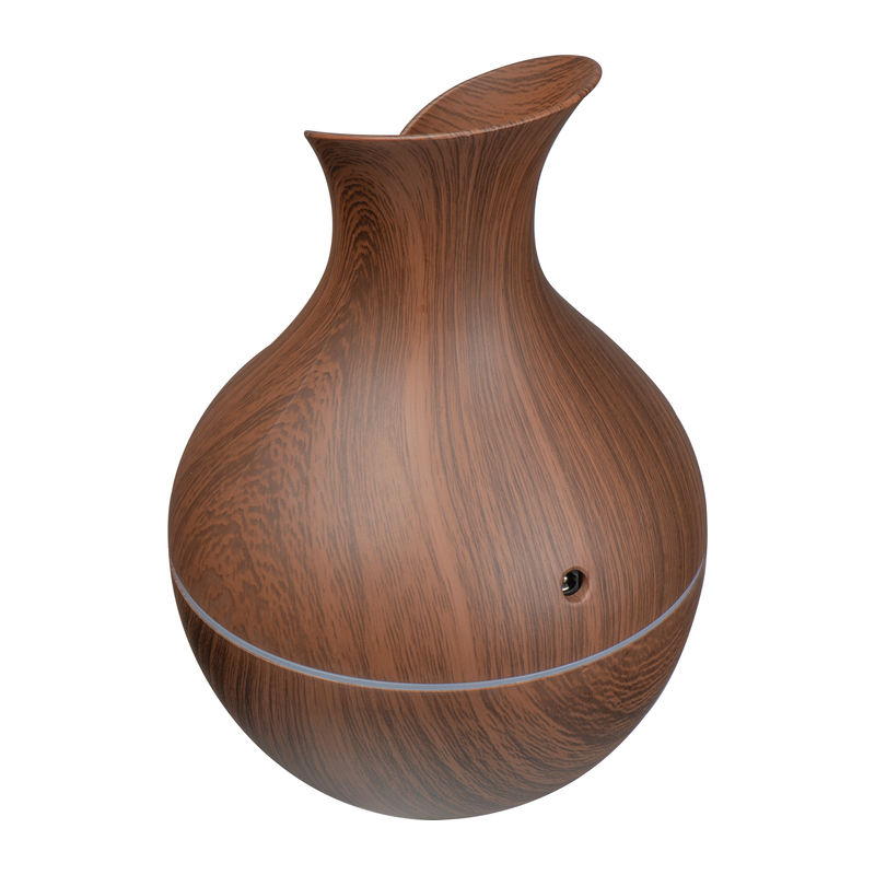 Humidifier with dark wood look, 130 ml
