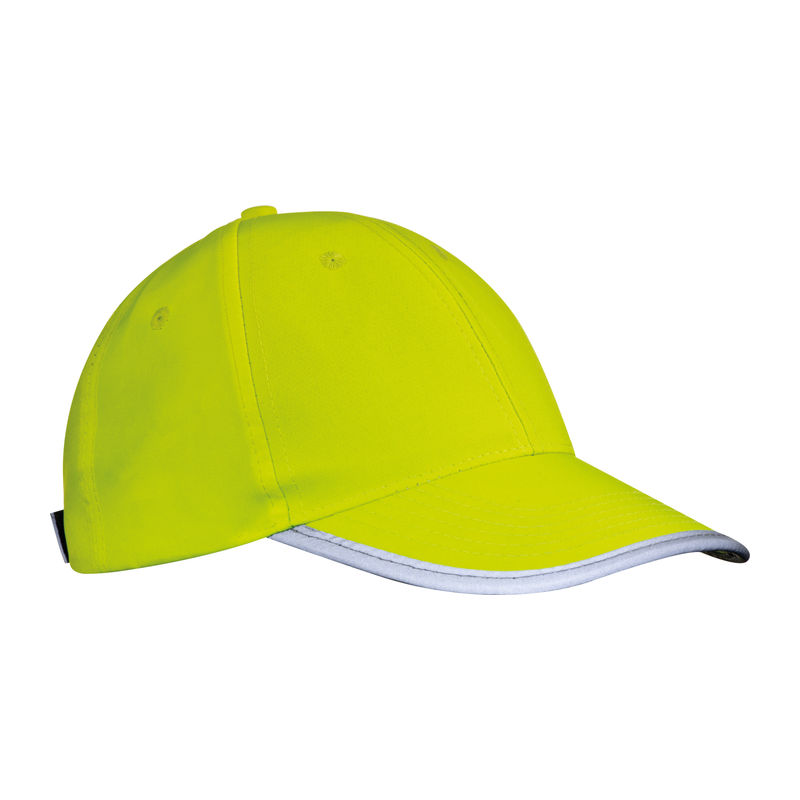 6-panel reflecting baseball cap for adults