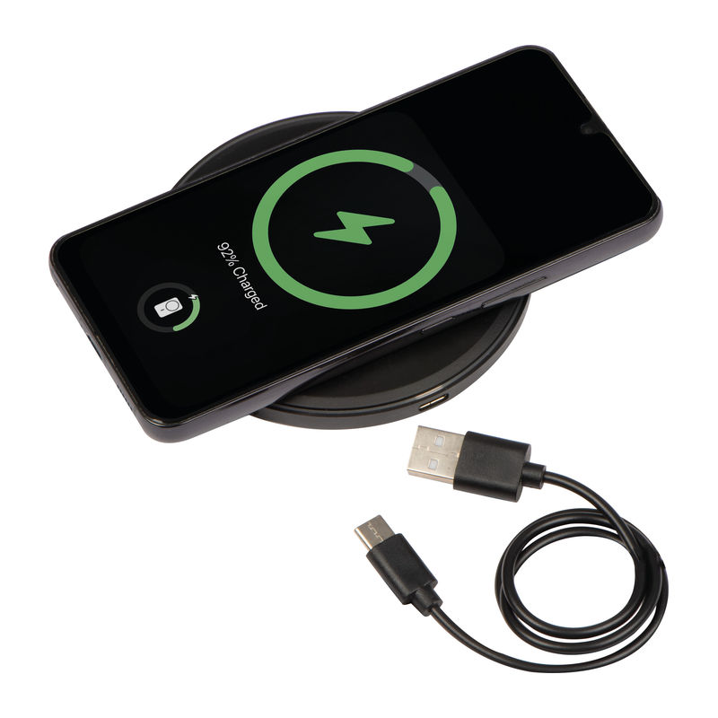 Wireless charger with LED display