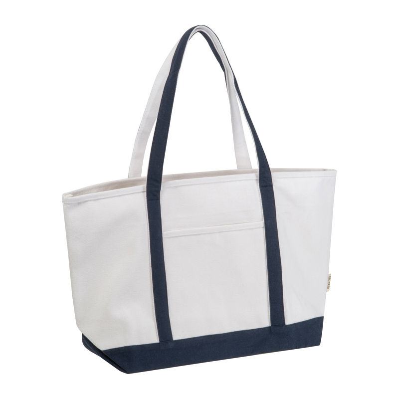 Large recycled cotton carrier bag