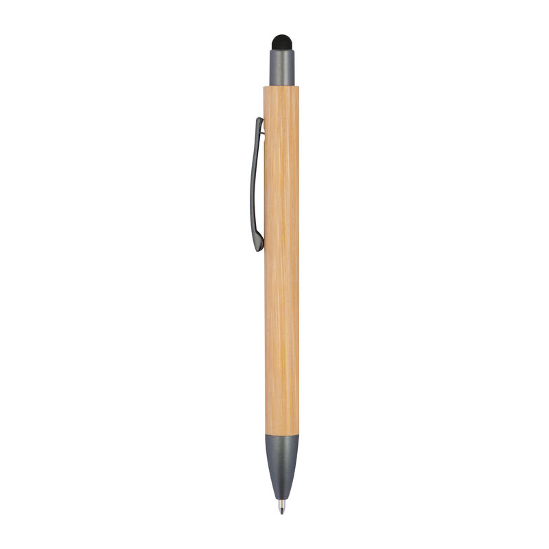 Ball pen with bamboo coating