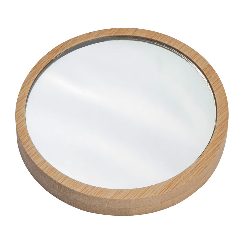 Bamboo cosmetic mirror