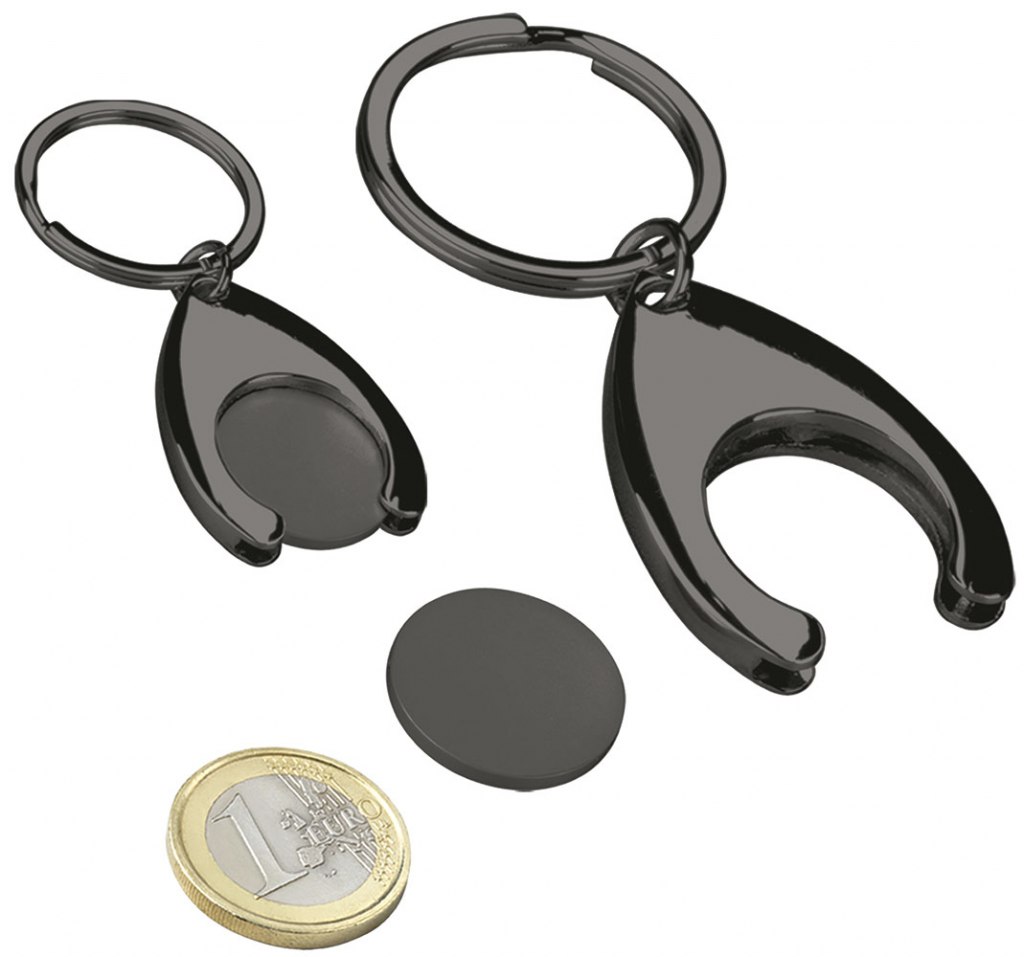 BURNISHED KEY RING TROLLEY