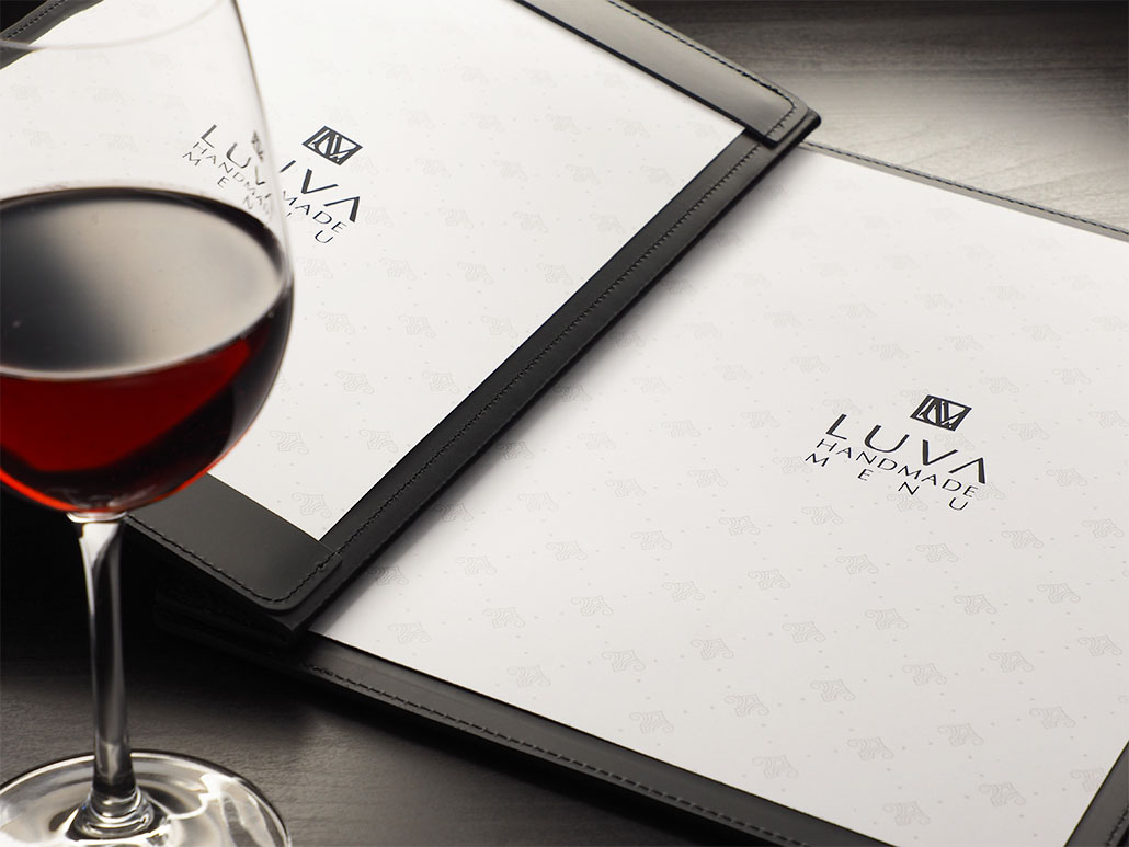 Menu cover