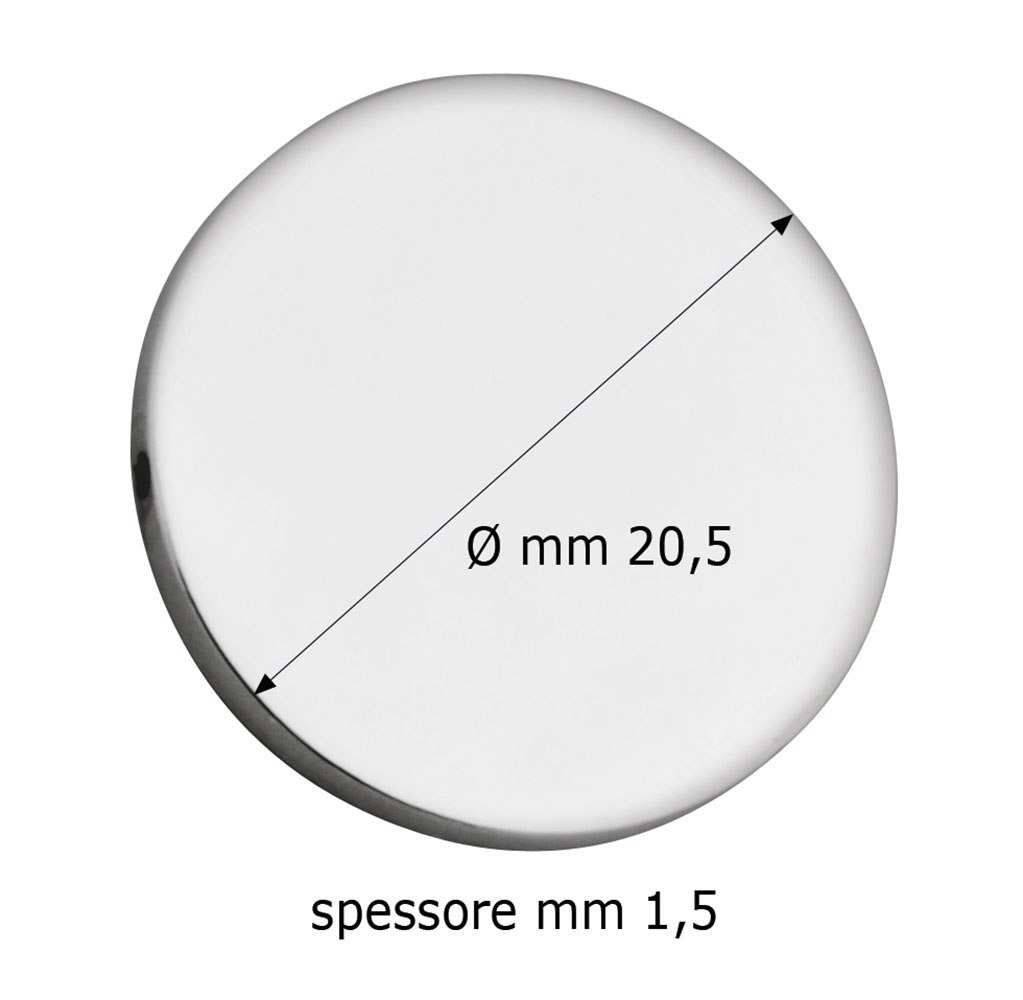 POLISHED TOKEN 20,5x1,5 mm FOR 7253