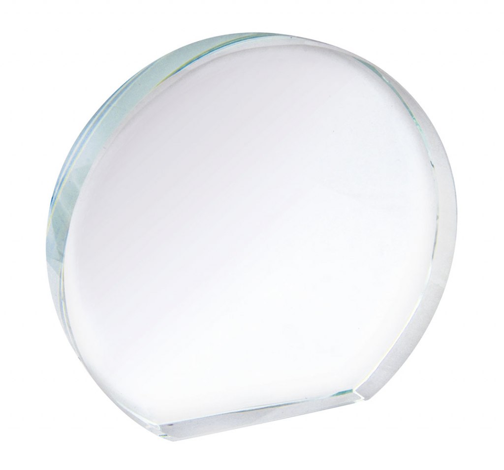 SEMI-ROUND GLASS diam.120x110-h19