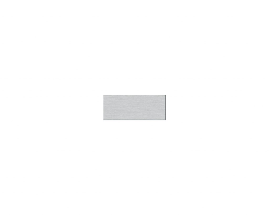 SUBLIMATION ALUMINUM PLATE 50X20 mm