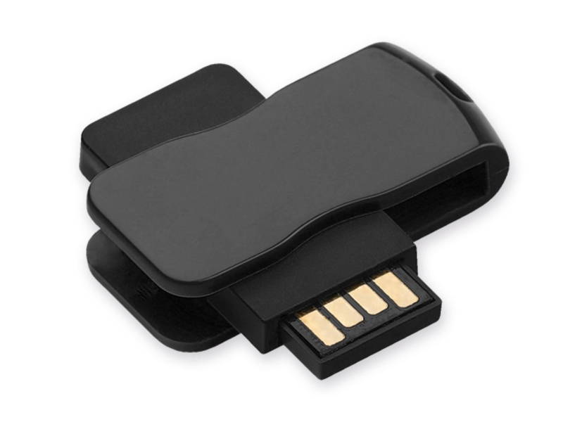 USB FLASH 54 plastic USB FLASH 4GB, supporting interface 2.0, Black