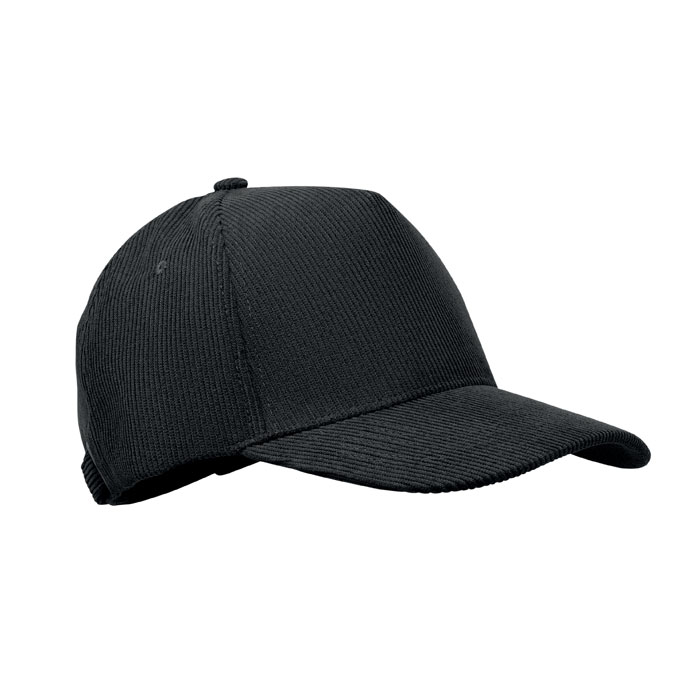 Corduroy 5 panel baseball cap