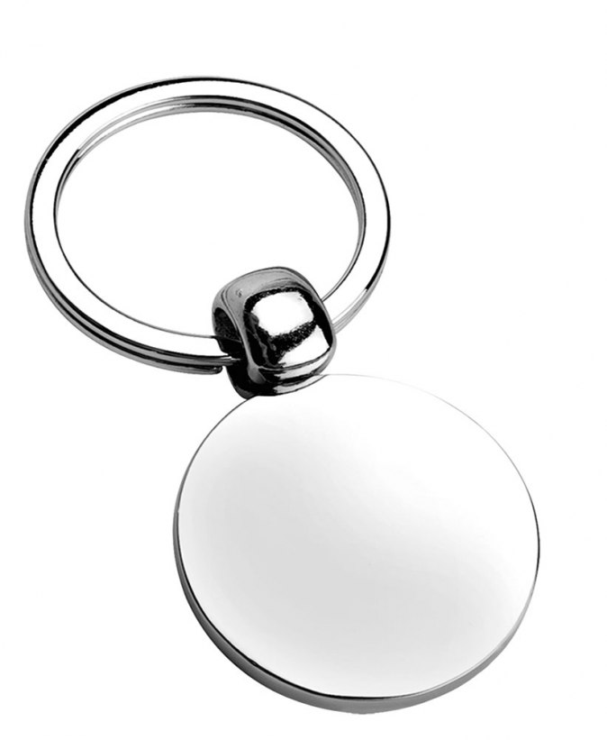 SHINY ROUND KEY RING d=30mm