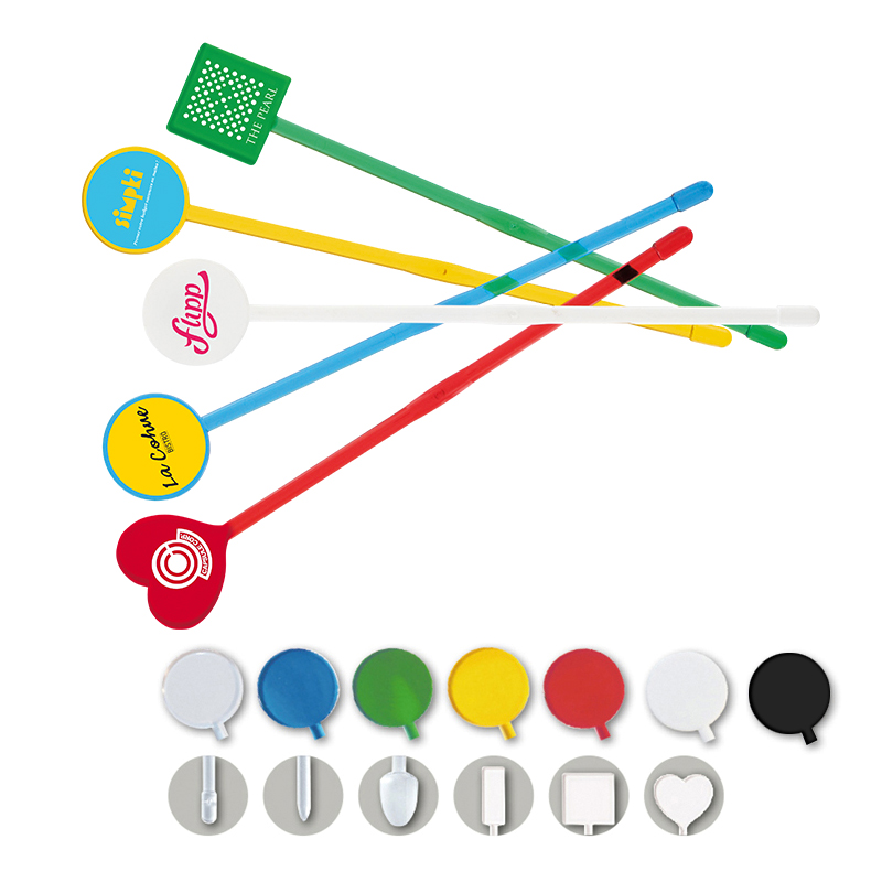 COCKTAIL STIRRER 190mm SPATULA END