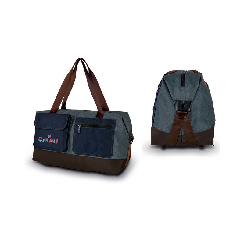 Multimaterial travel bag