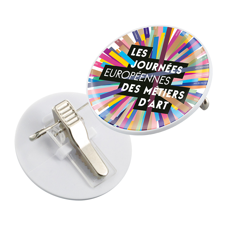 BADGE WITH PIN/CLIP