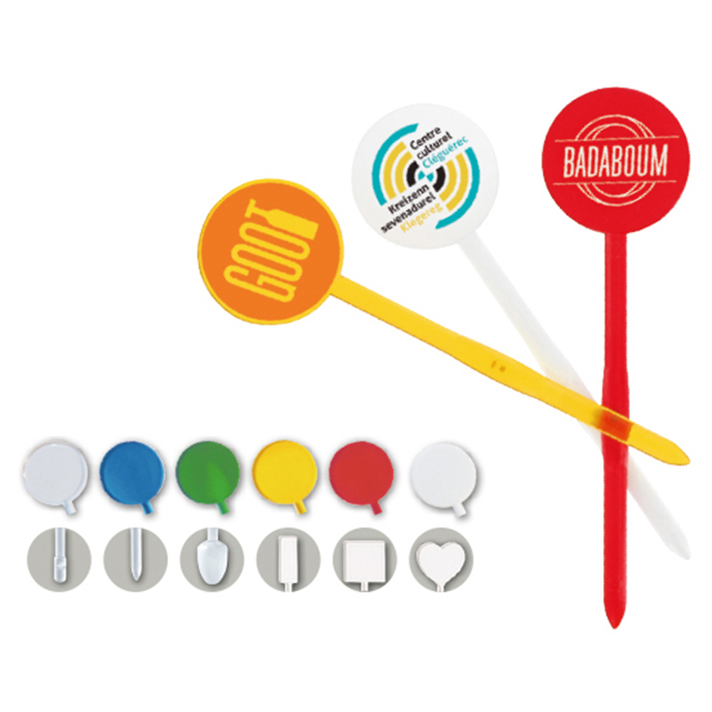 COCKTAIL STIRRER 125mm POINTED END