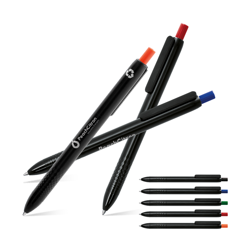 PLASTIC PEN WITH RECYCLED MATERIAL