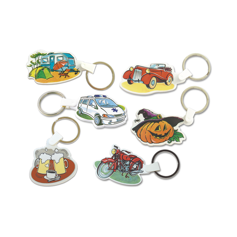 THEMED RIGID KEY-RING