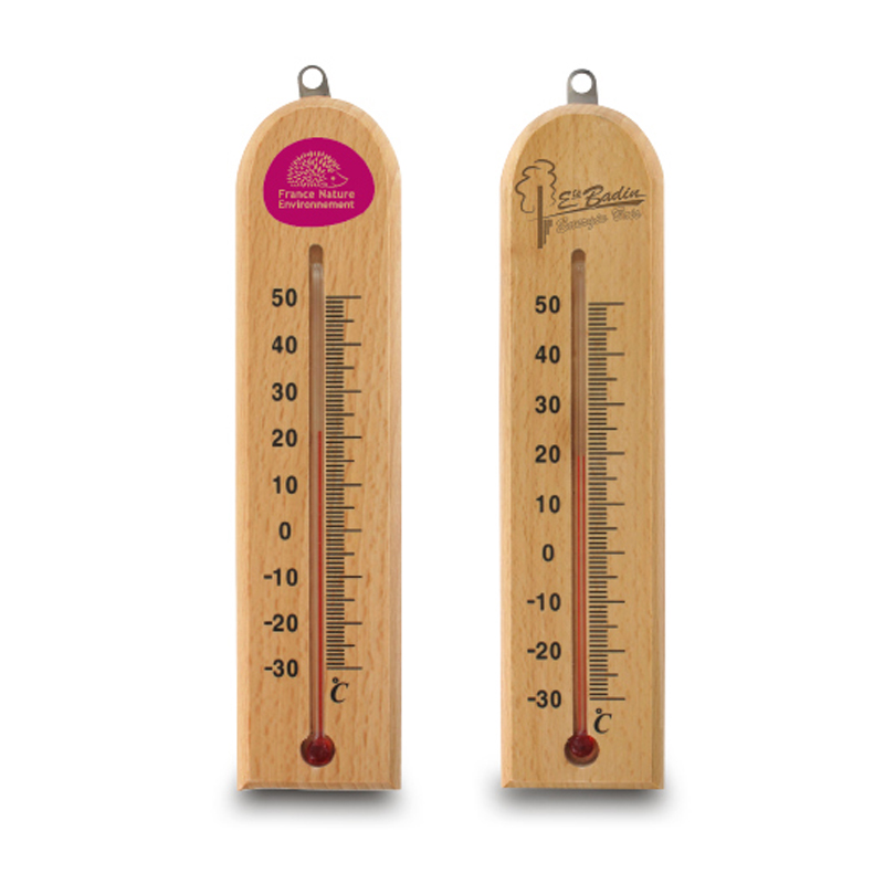 WOODEN THERMOMETER (SMALL)