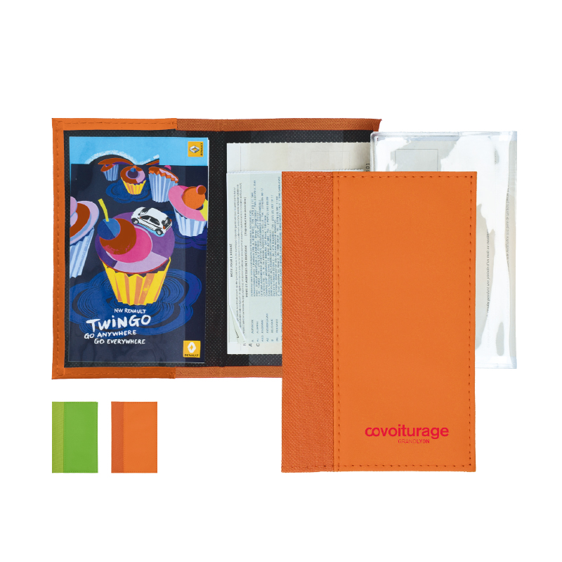 CAR REGISTRATION DOCUMENTS HOLDER