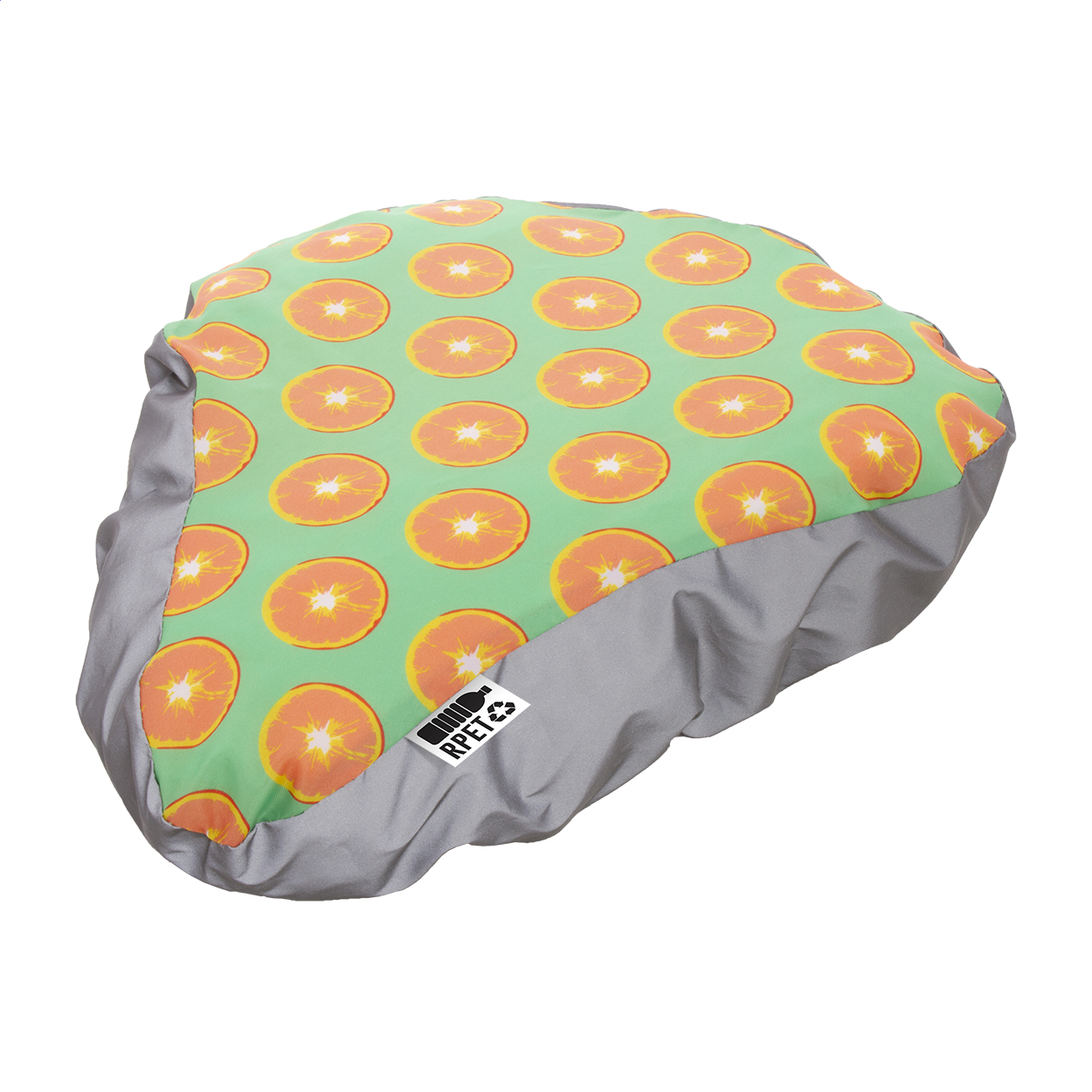 CreaRide Reflect custom RPET bicycle seat cover