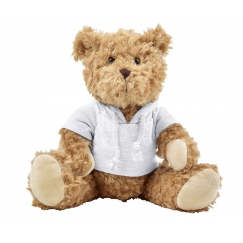 Plush teddy bear with hoodie