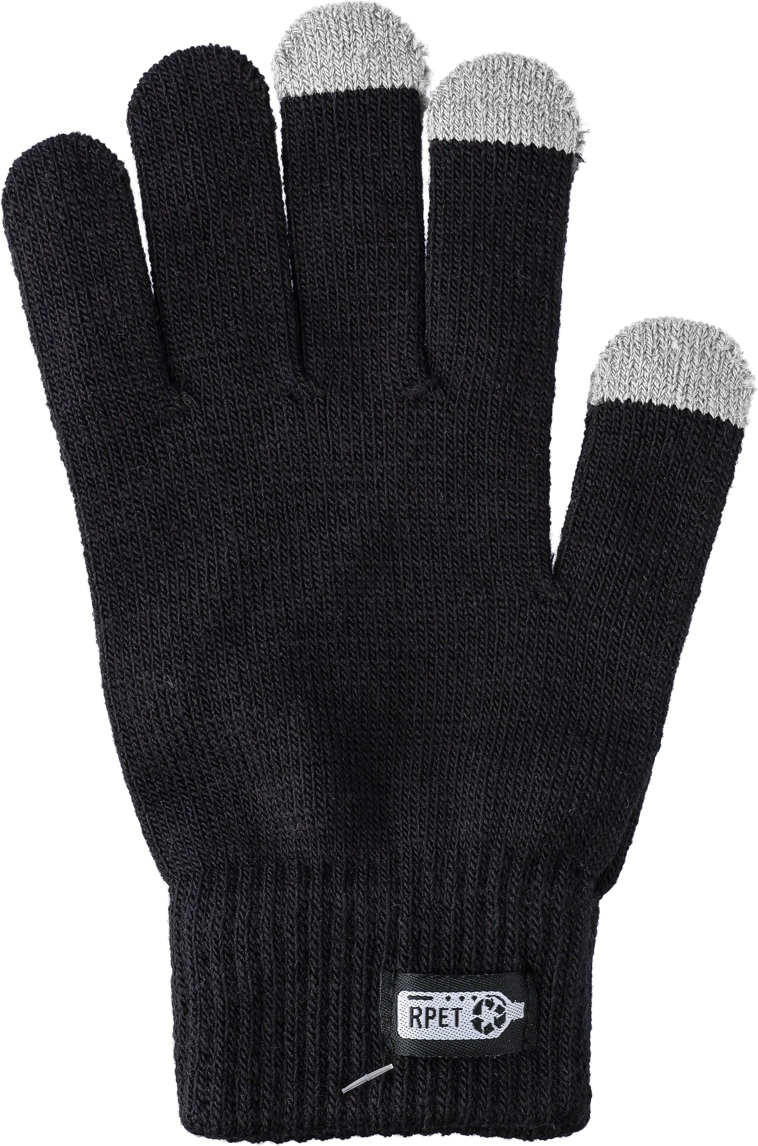 Recycled polyester gloves Elena