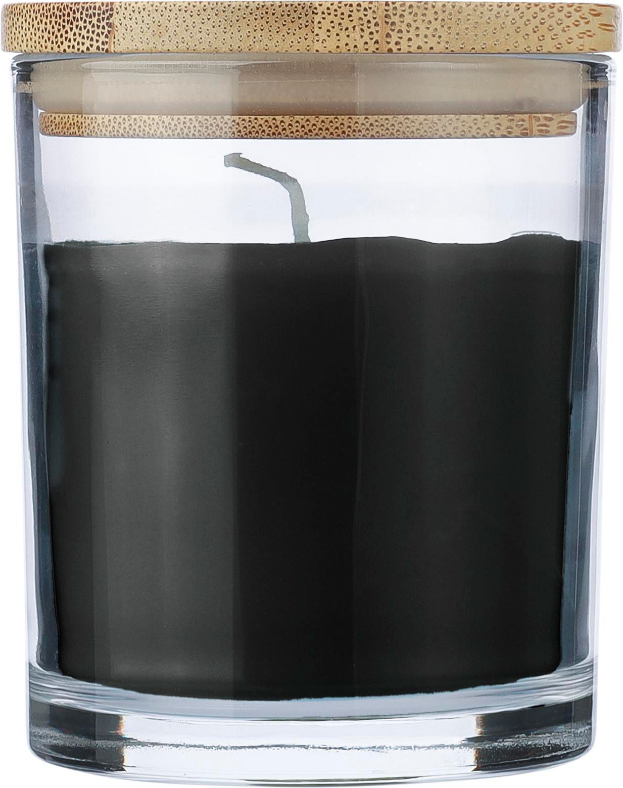 Candle Riven | Glass with bamboo lid