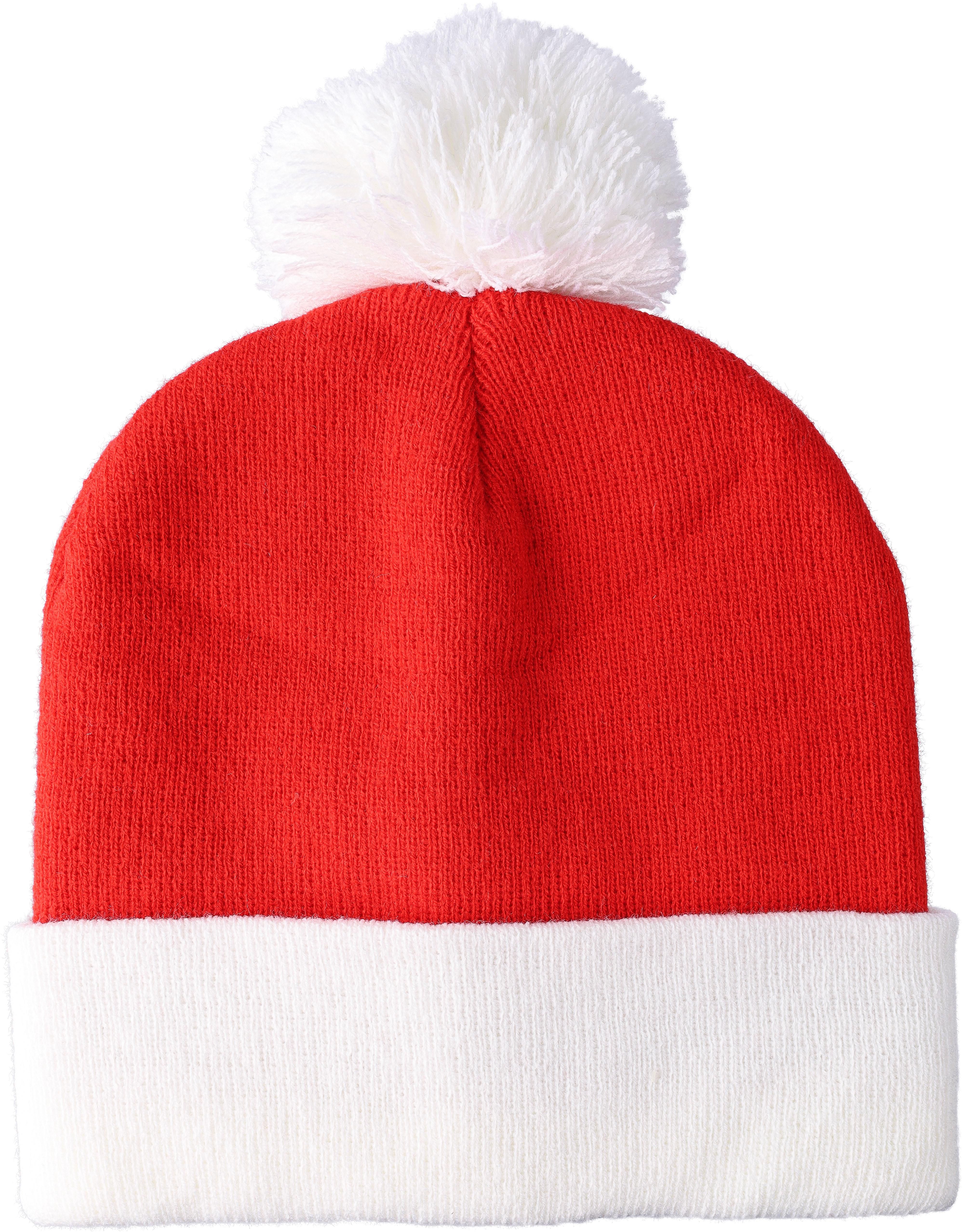 Acrylic knitted Christmas beanie Eleni