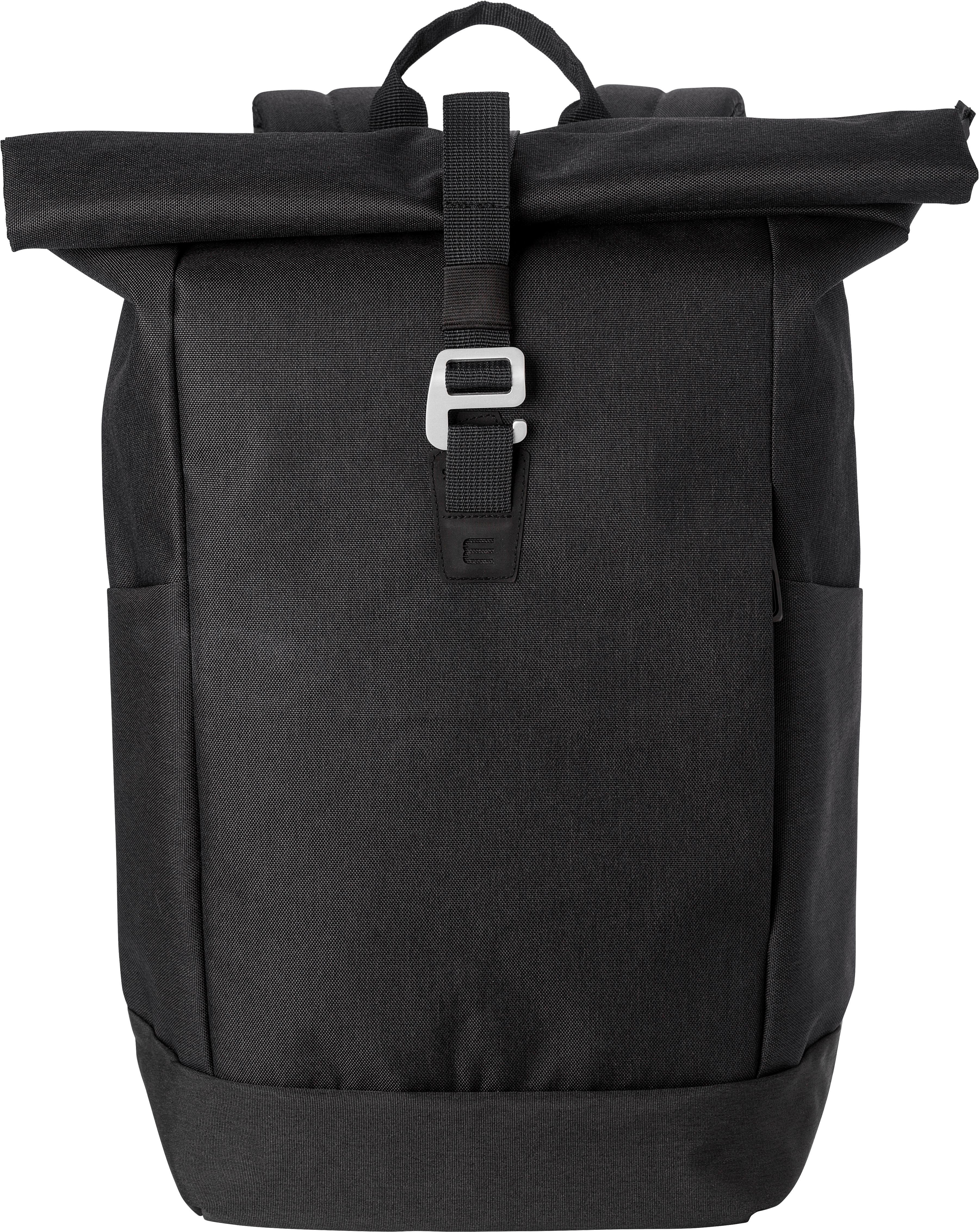 Polyester (600D) roll-top backpack Dax