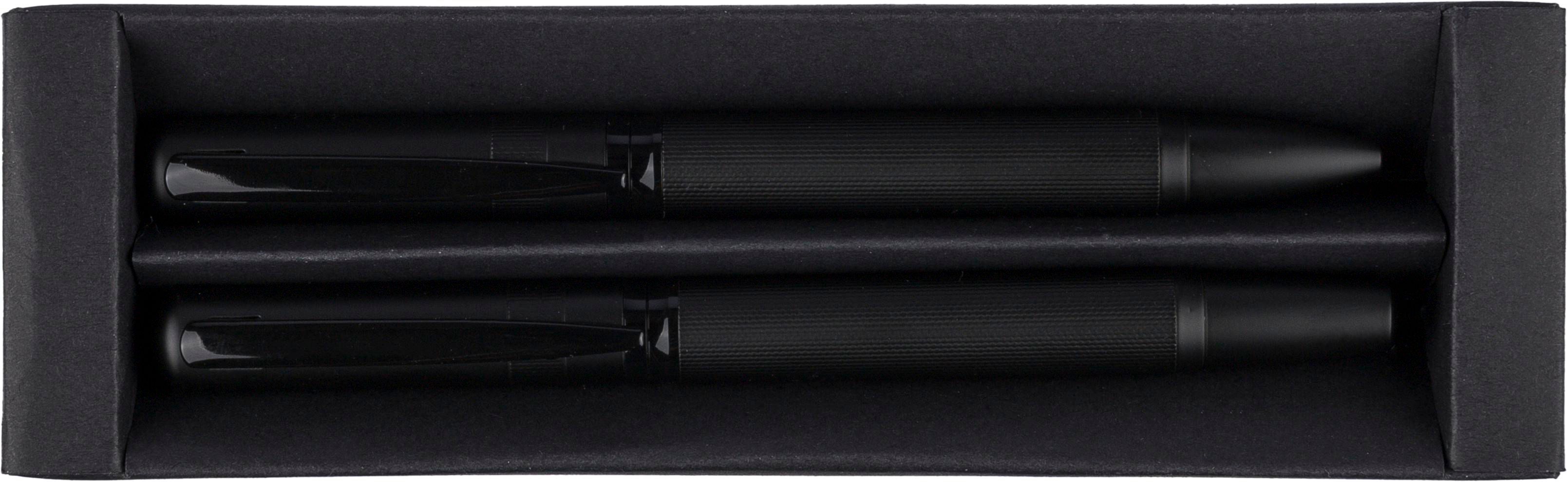 Metal and ecobrass pen set Adel