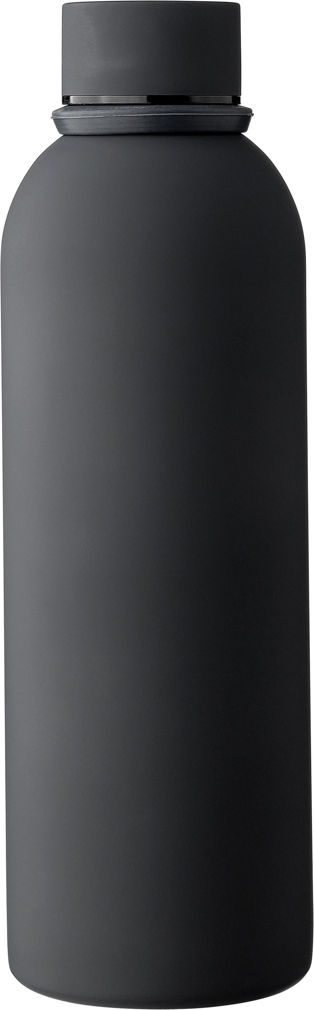 Recycled stainless steel double-walled drinking bottle (500 ml) Sena