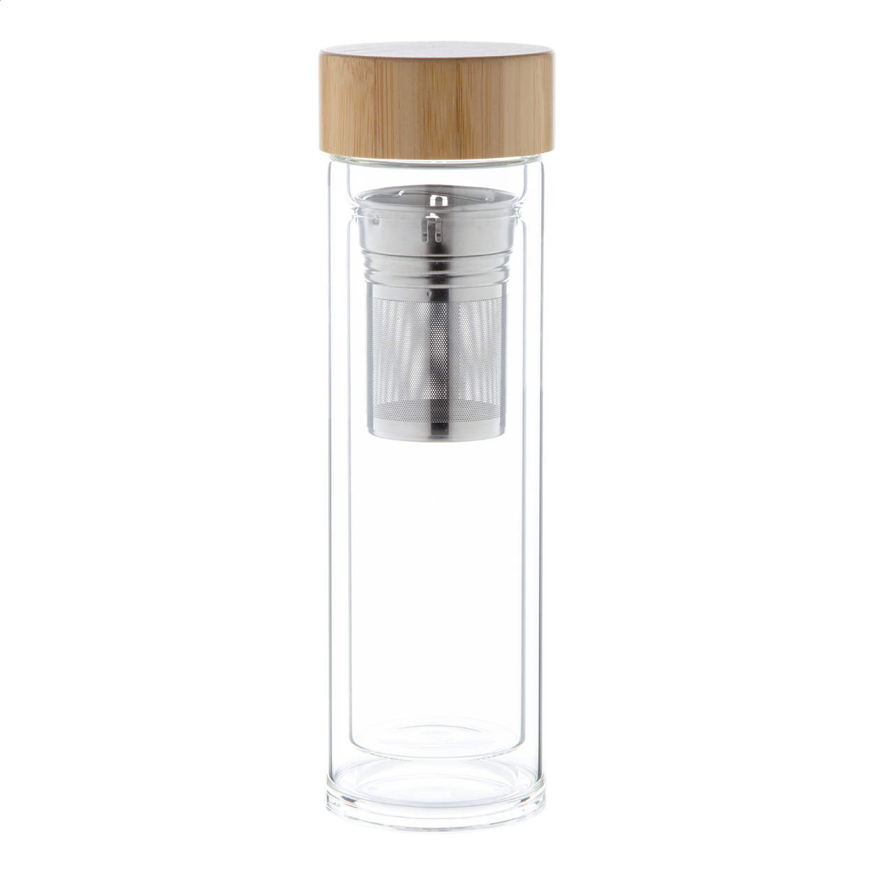 Andina glass insulated bottle
