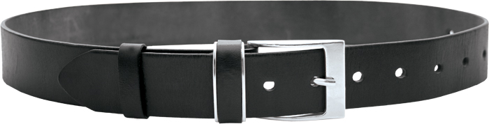 Leather belt
