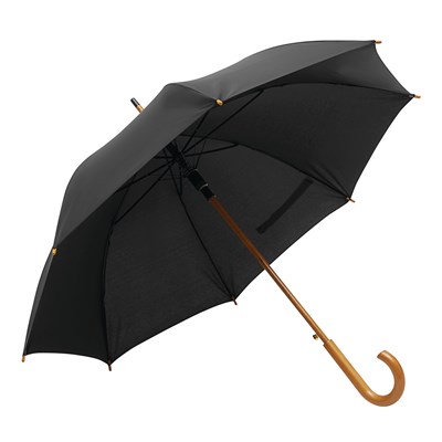 Umbrelă automată cu mâner din lemn JAZZ