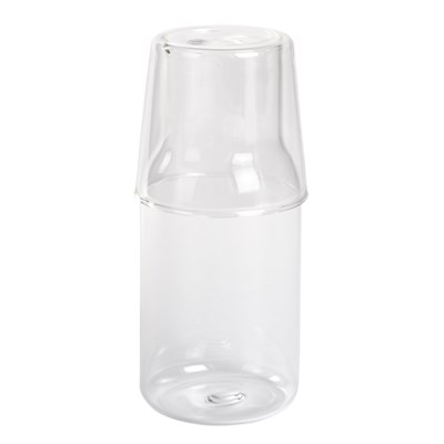 Carafă de sticlă cu pahar CALMY