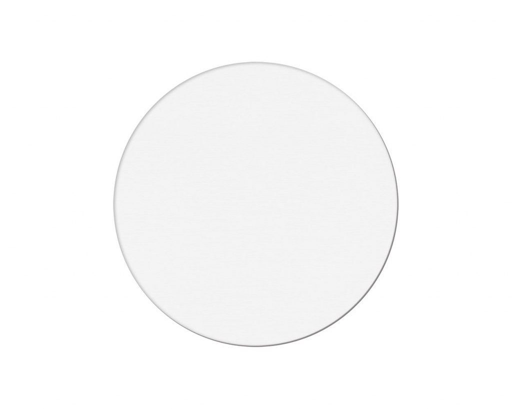 WHITE SUBLIMATION DISC diam.25 mm
