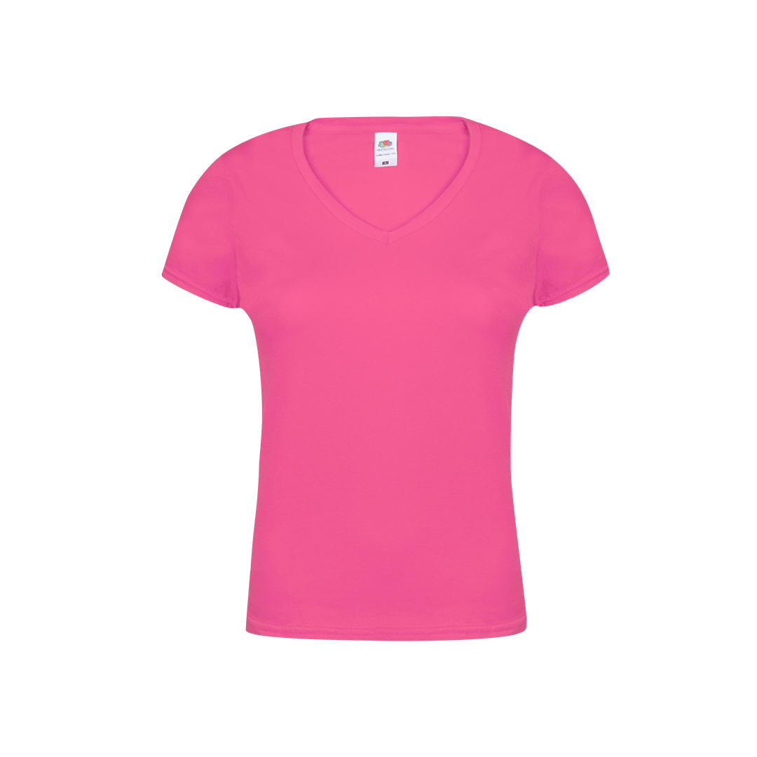 Iconic V-NeckWomen Colour T-Shirt